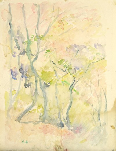 Forest in Fontainebleau, 1893 by Berthe Morisot